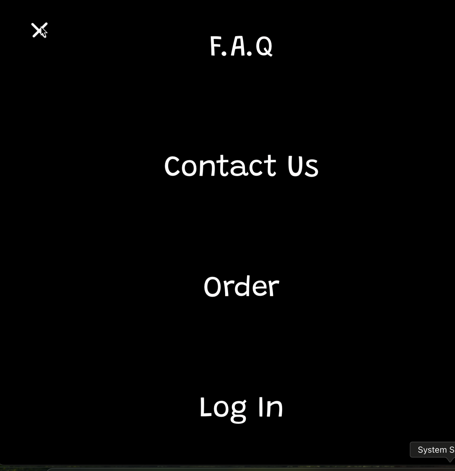 Ajays hamburger bar On Click